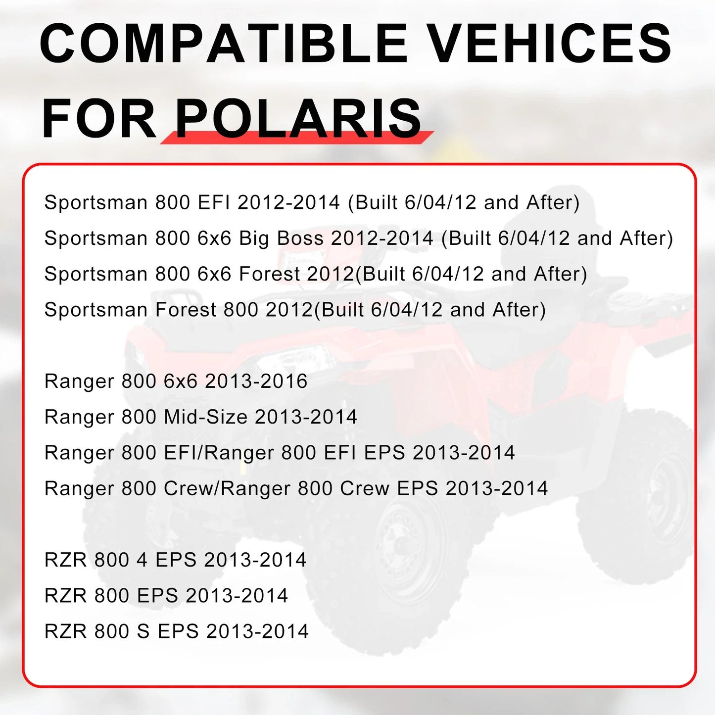 Flywheel for Polaris Ranger 800 Crew EFI 6x6 Mid-Size (2013–2016)