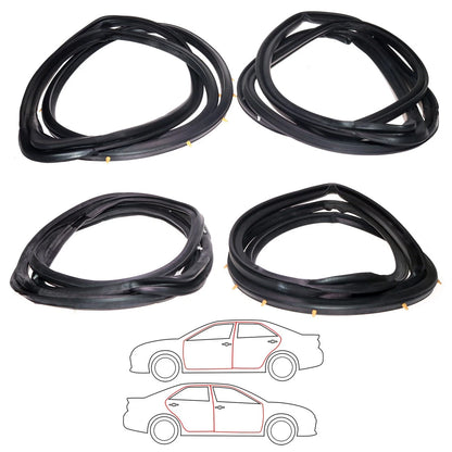 Weatherstrip Seal for Datsun Nissan Sentra Sunny Sedan (1990–1994)