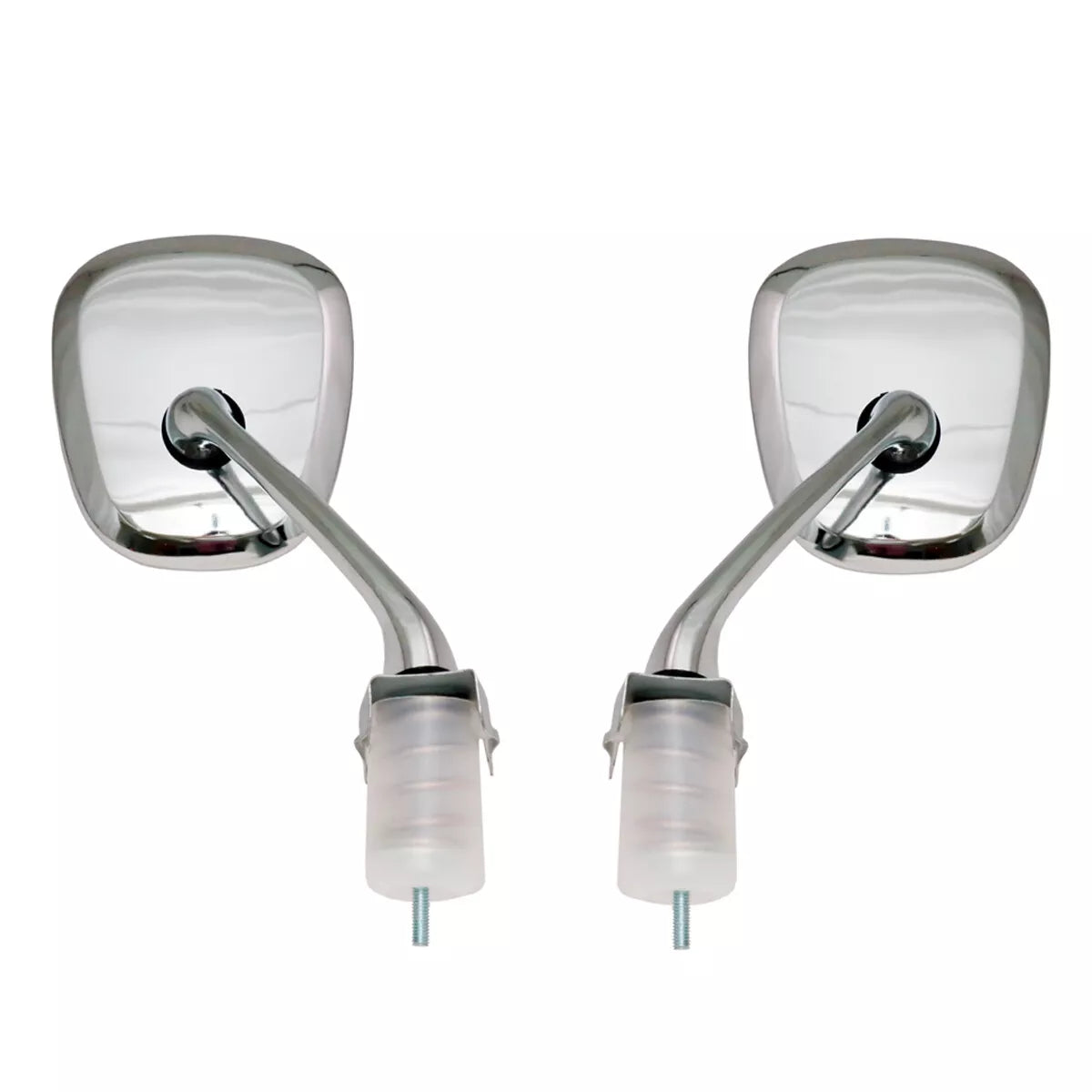 Chrome Steel Fender Mirror x2 for Mazda Capella/MX6 1970-1993