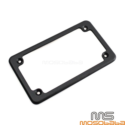 Chrome License Plate Frame Bracket for Harley Scooter Chopper 4" x 7"