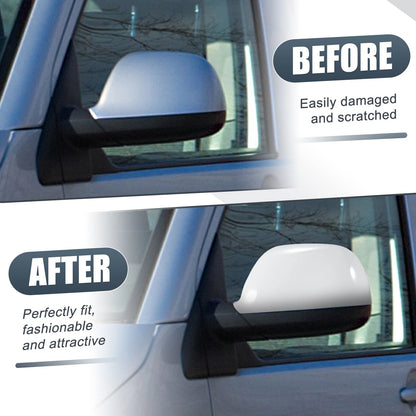 Pair Rearview Mirror Cover Replacement for Volkswagen Transporter T5 T6 (2003–2019)