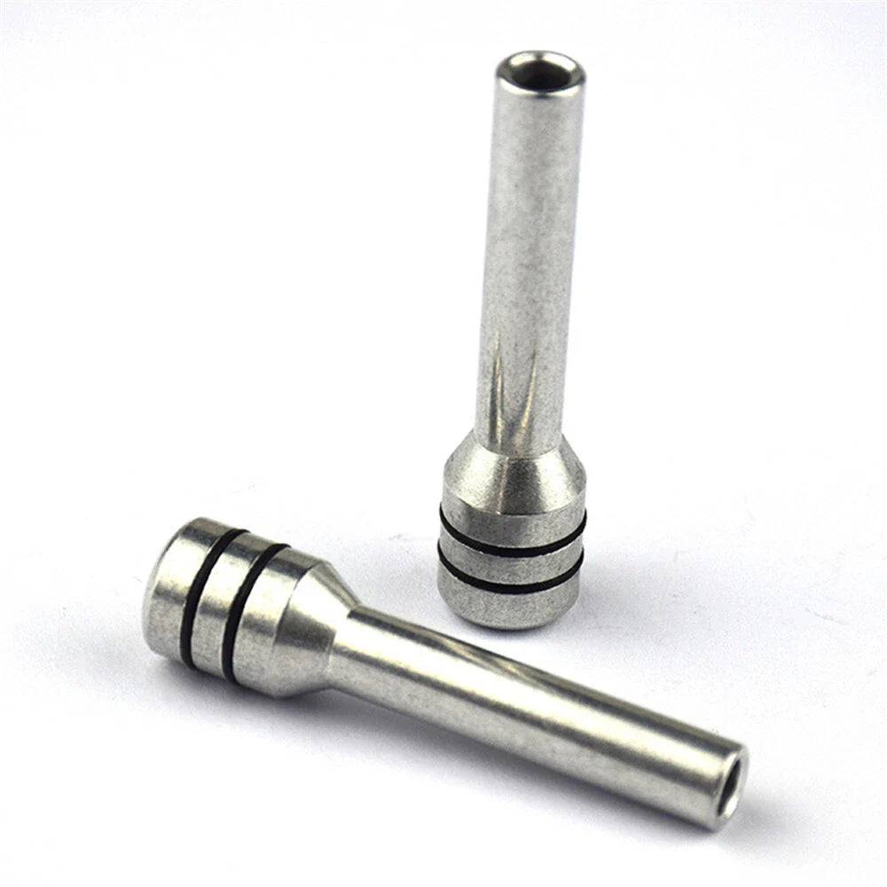 4 x Chrome Aluminum Inner Door Lock Push Knob Pins for Hot Rod Rat Truck