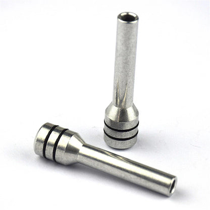 4 x Chrome Aluminum Inner Door Lock Push Knob Pins for Hot Rod Rat Truck