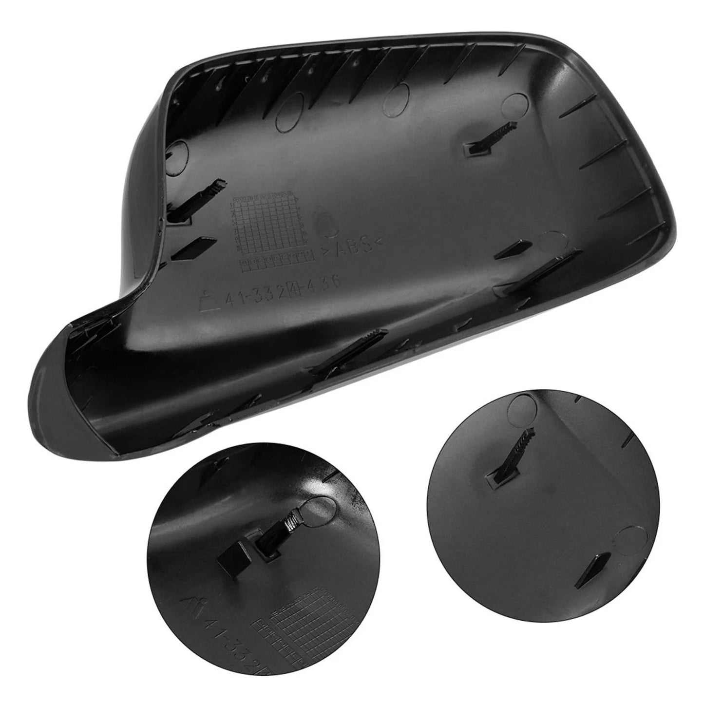 Rear View Mirror Housing Cover Wing Mirror Cap for BMW E66 (2002-2008)
