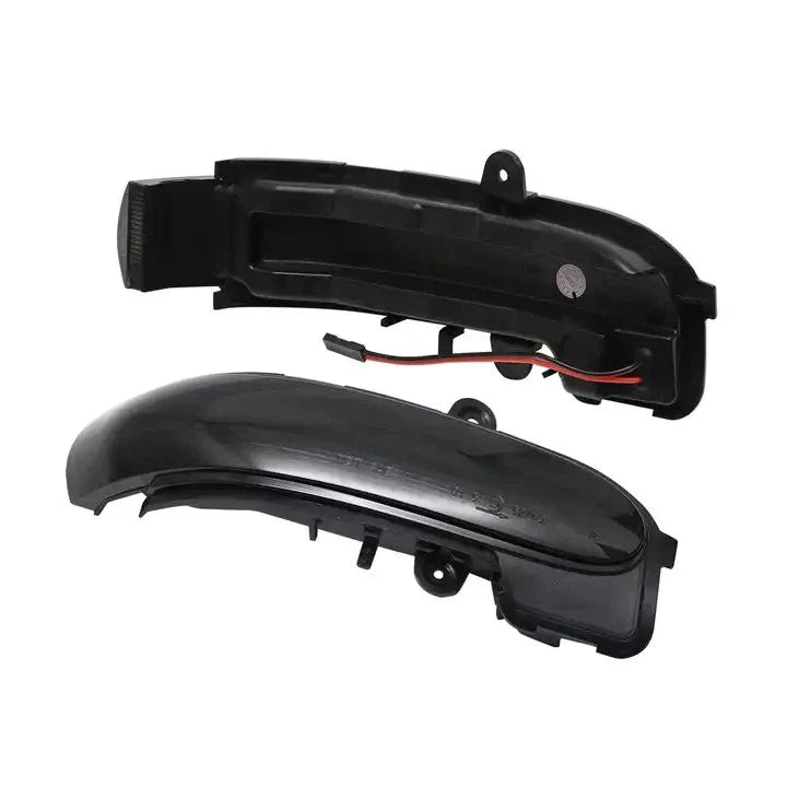 Smoked Dynamic LED Mirror Turn Signal Light for Mercedes C-Class (2000–2007)