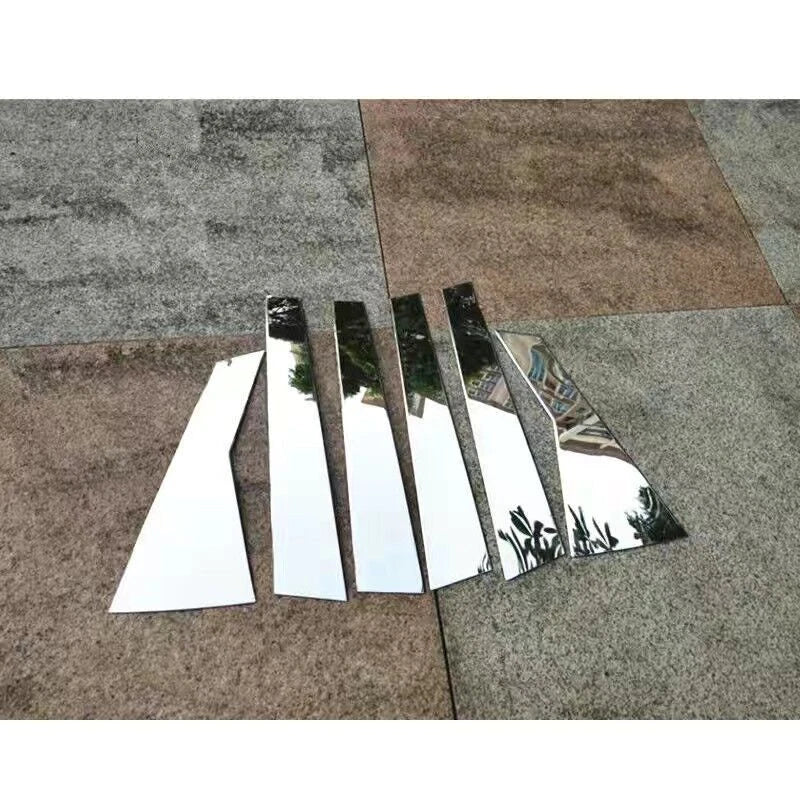 6 x Stainless Steel Window Door Trim Pillar Posts Cover for Buick Lucerne (2006–2011)