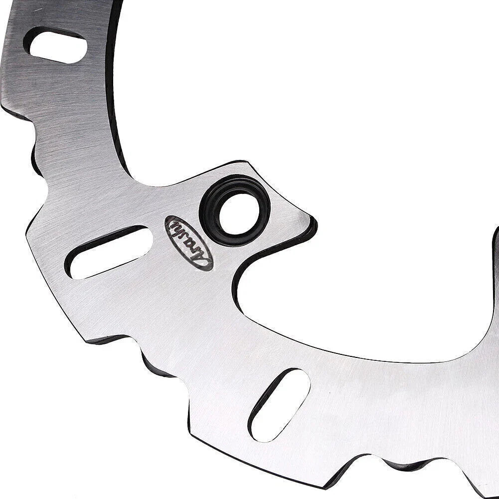 Chrome Rear Steel Brake Disc Rotor for Yamaha YZF-R6, YZF-R1 (2003-2015)