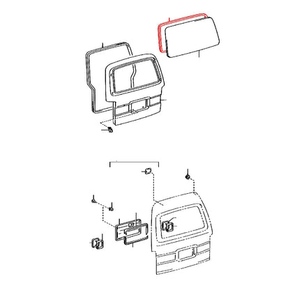 Weatherstrip for Toyota Dyna Toyoace LY290 XZU308 (No Channel)