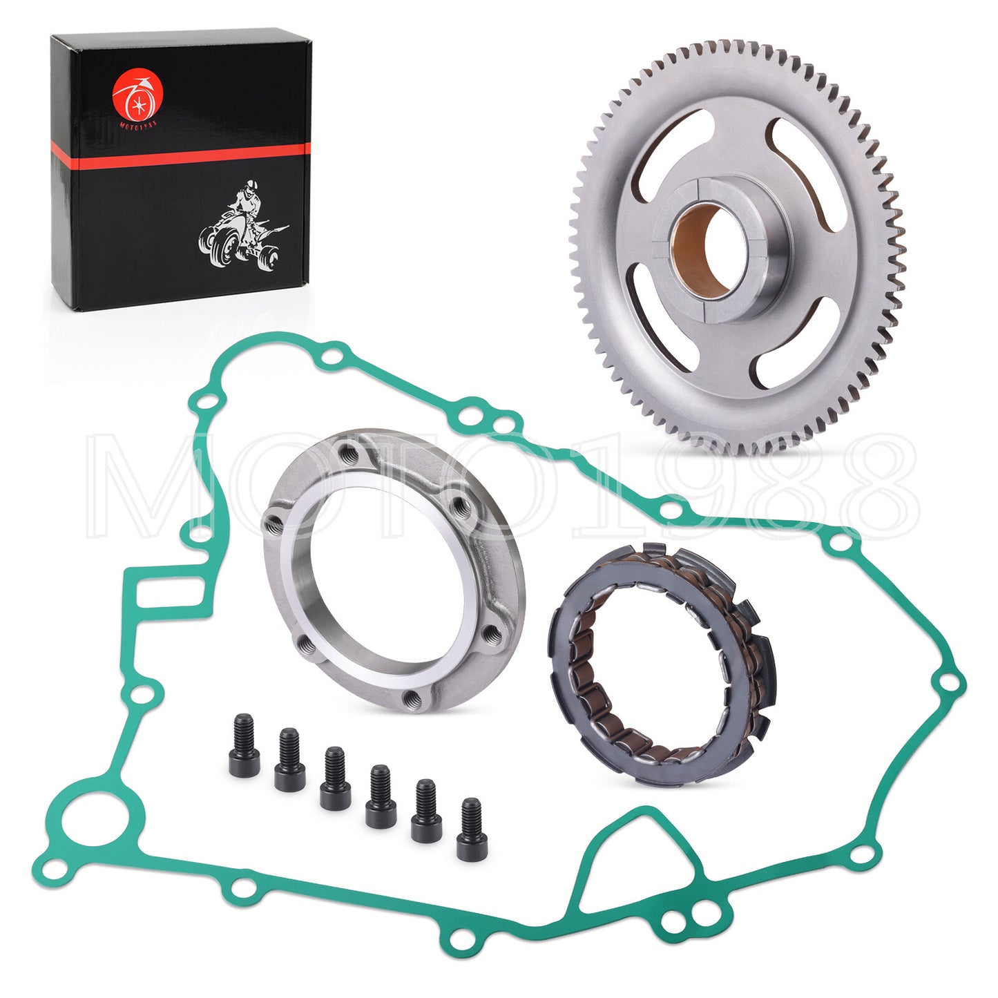 Starter Clutch Idler Gear Gasket for Kawasaki Prairie 700 (2004–2006)