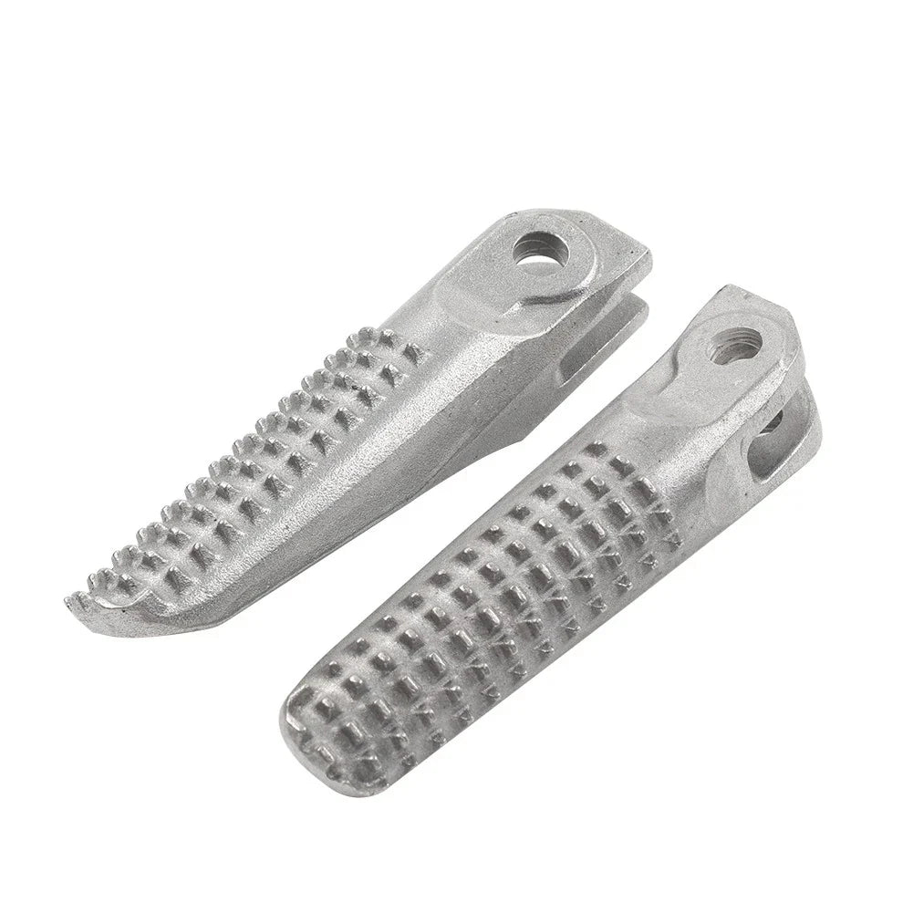 Silver Front Rider Footpeg Footrest Pedals for Yamaha MT09 SP (2021-2023)
