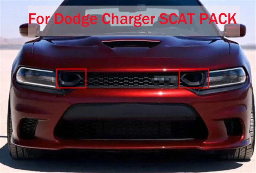 Upper Grille Bezel Red for Dodge Charger SRT Scat Pack Daytona (2015-2021)