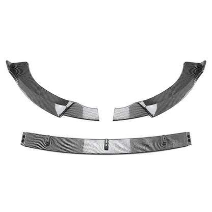Carbon Look Front Bumper Spoiler Lip for Benz CLS Class (2022-2024)