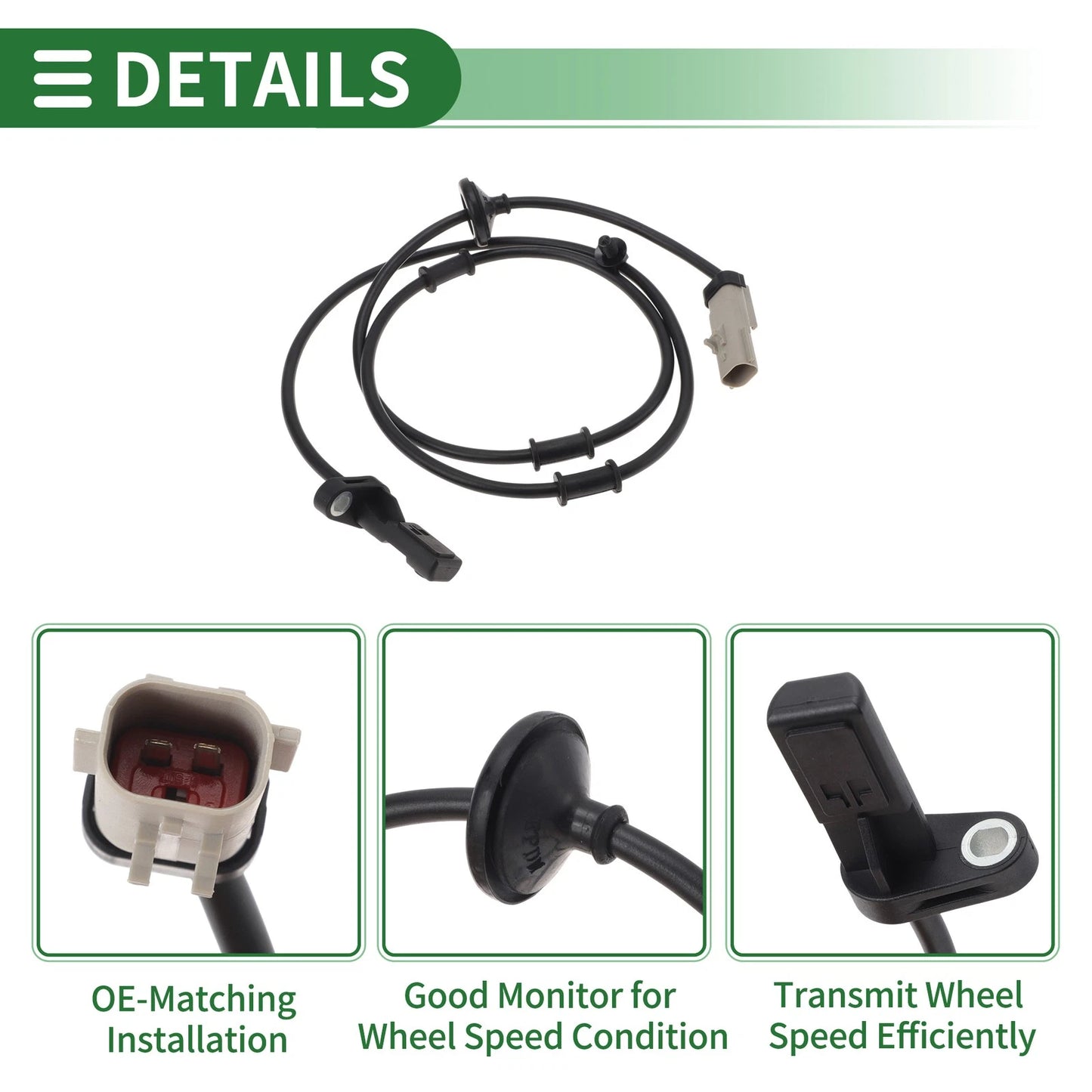 ABS Wheel Speed Sensor No. 56041509AA for Jeep Grand Cherokee (1999–2004)