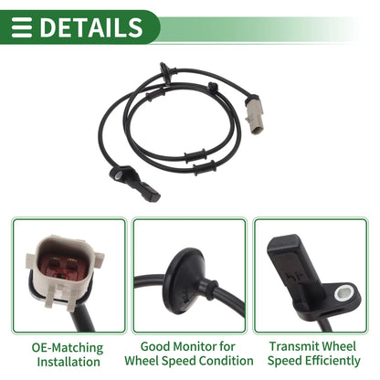 ABS Wheel Speed Sensor No. 56041509AA for Jeep Grand Cherokee (1999–2004)
