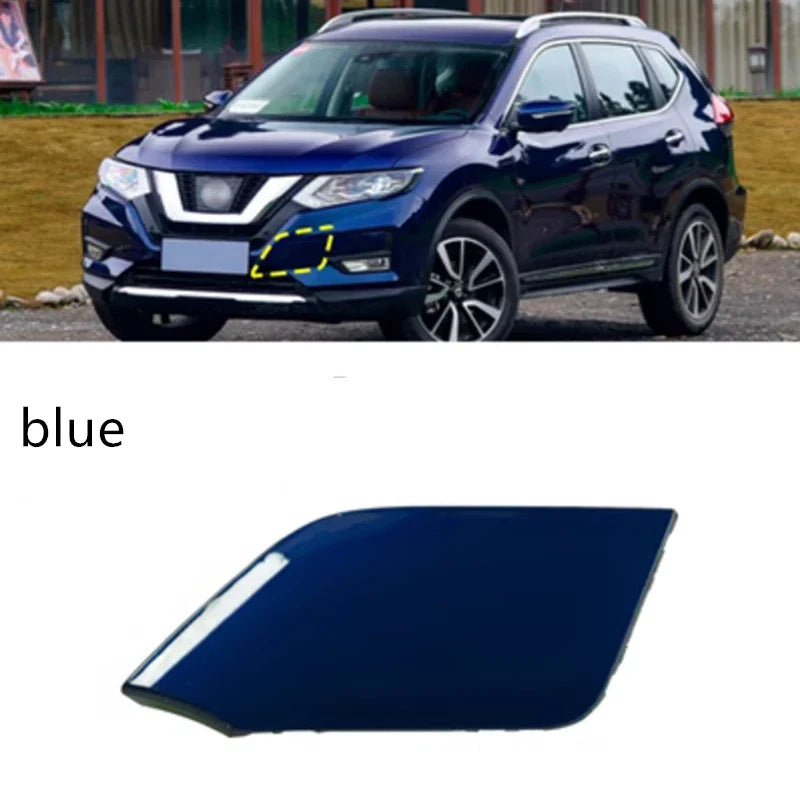 Front Bumper Tow Hook Eye Cover Cap for Nissan Rogue (2017–2021)