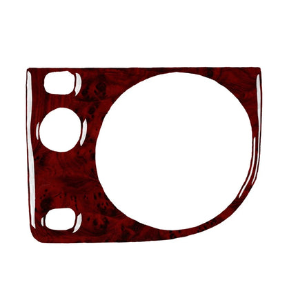 Red Wood Grain Headlight Switch Knob Cover Trim for BMW 3 Series E36 (1991–1999)