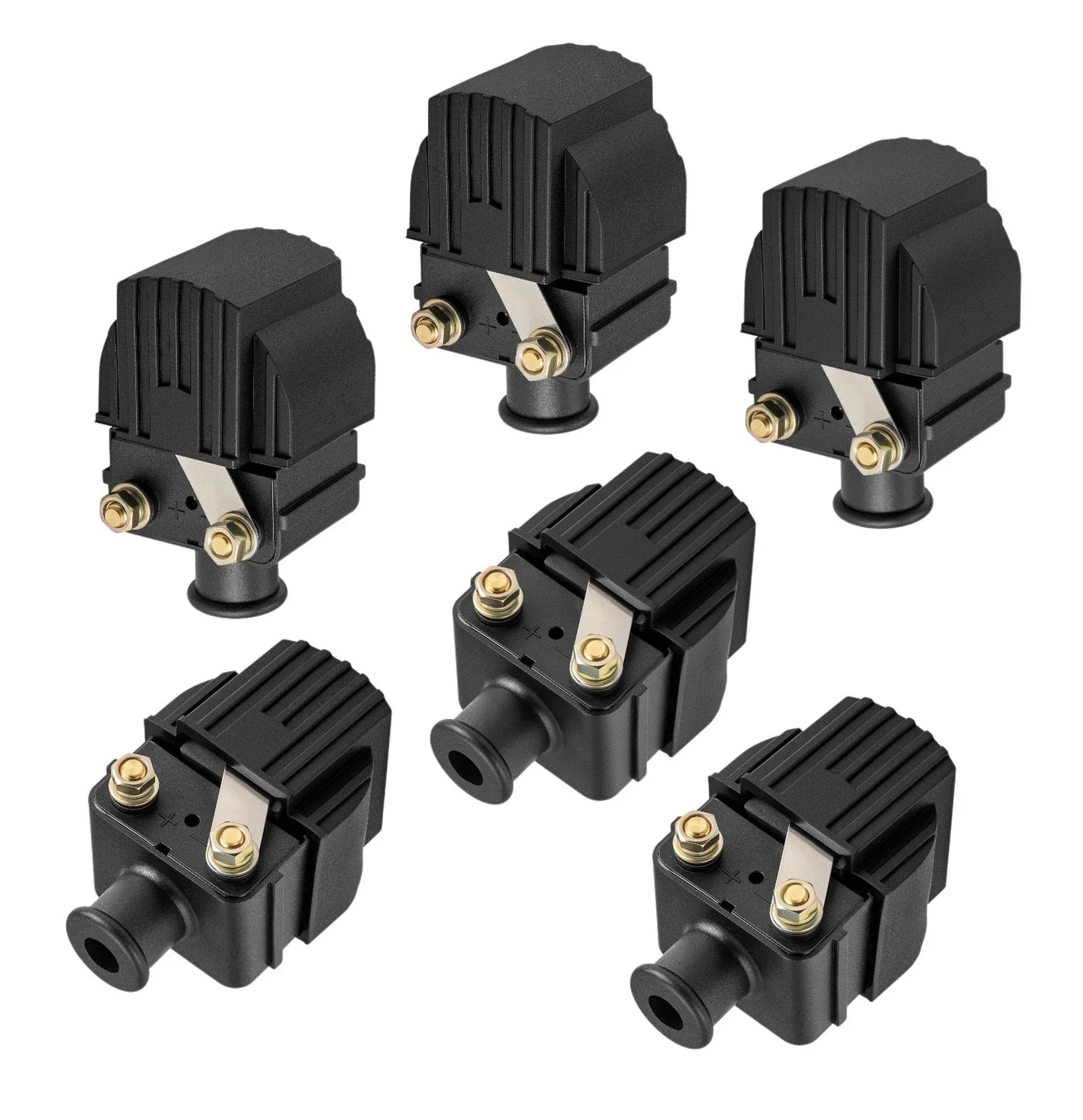 Ignition Coils 6-Pack for Mercury Outboard 25Hp Engine (1980–2006)