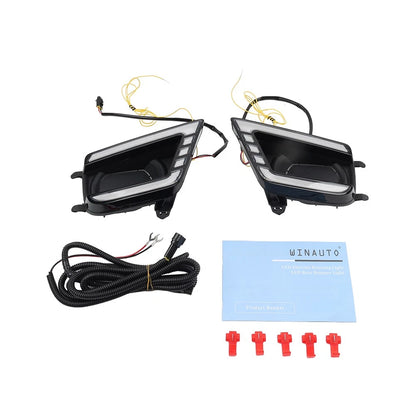 Daytime Running Lights Turn Signal for Toyota Yaris Ativ Vios (2022–2023)