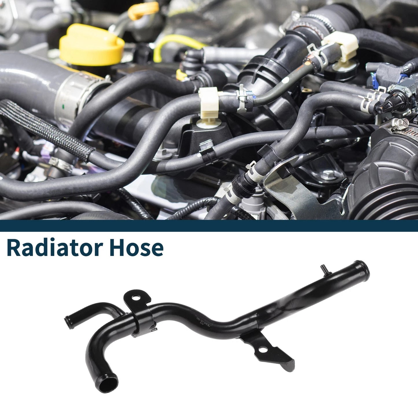 Radiator Hose for Volkswagen Golf V (2005–2008) No. 1K0121070BJ