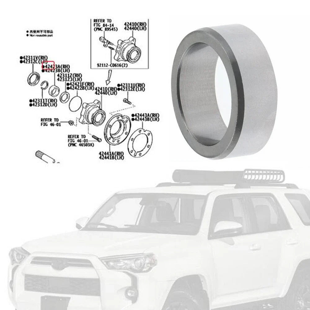 Axle Bearing Retainer for Toyota 4Runner Tacoma Lexus GX460 GX470 (2003-2023)