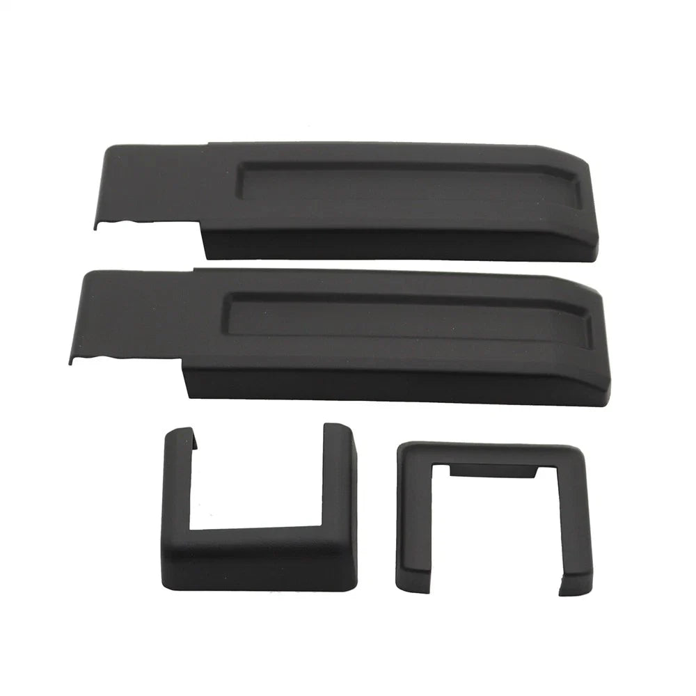 Matt Black Tailgate Hinge Cover Trims for Jeep Wrangler JK (2007-2018)