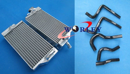 Alloy Radiator & Black Hose for Honda CR 125 R CR125R 2-Stroke (2002-2003)