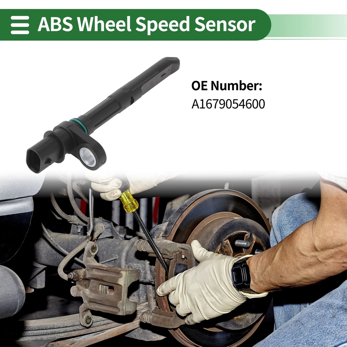 ABS Wheel Speed Sensor No.A1679054600 for Mercedes-Benz GLE350 (2020–2023)