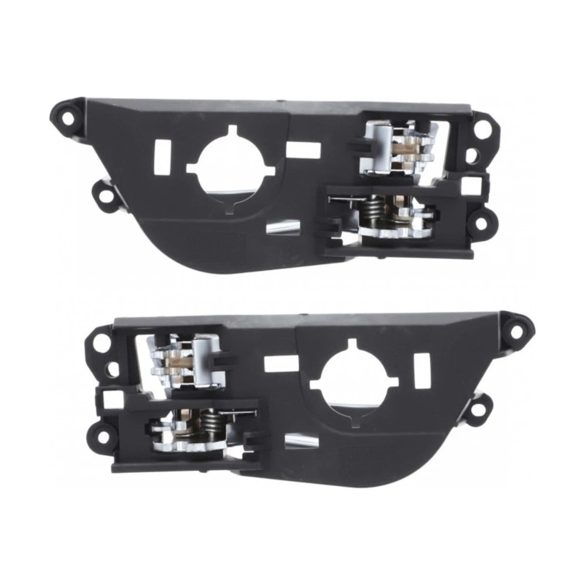 Set of 2 Inner Door Handles for Hyundai Veloster (2011–2017) Silver