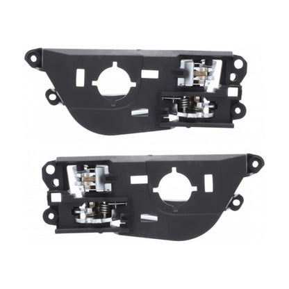 Set of 2 Inner Door Handles for Hyundai Veloster (2011–2017) Silver