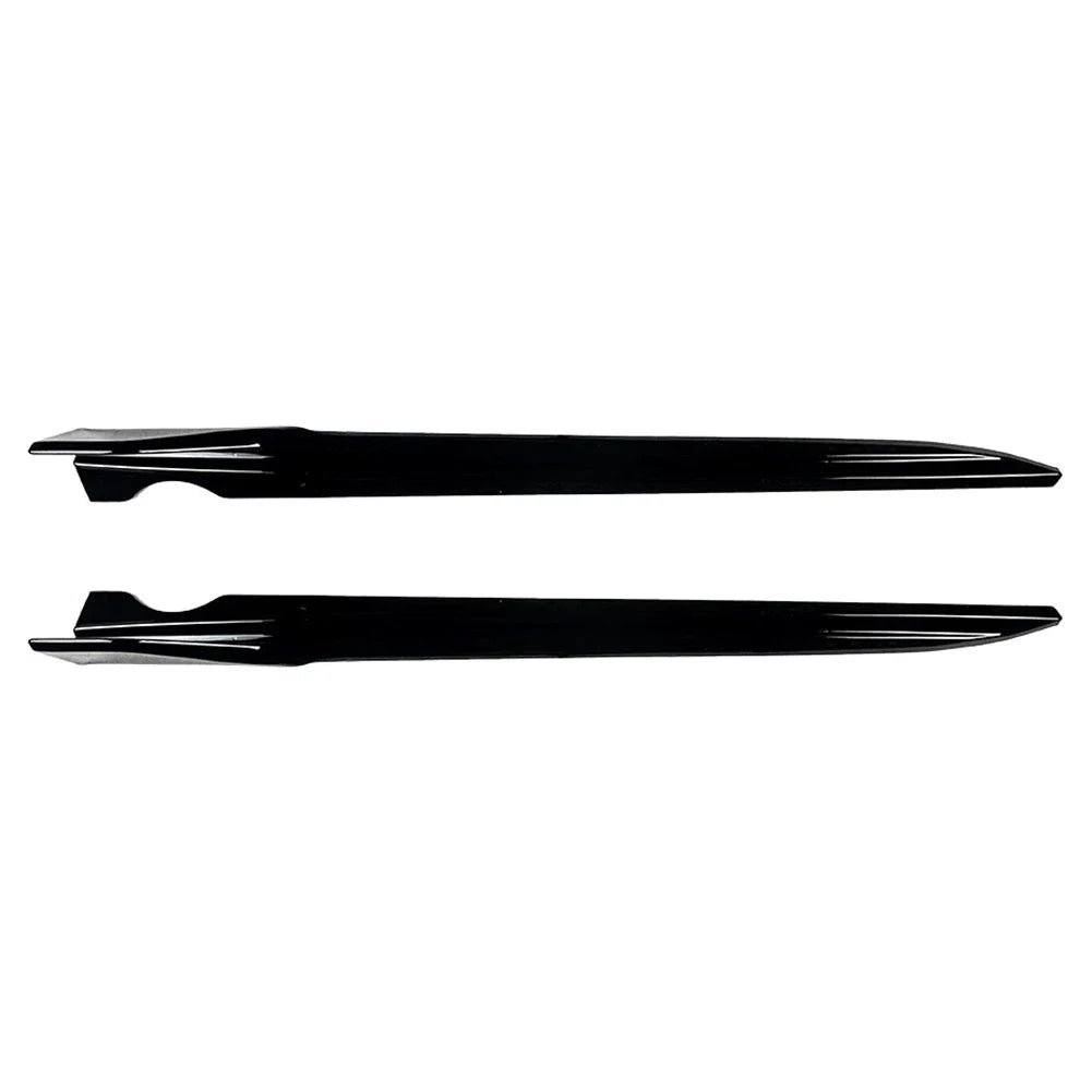 Skirt Extensions  Left Right for BMW G05 X5 LCI M Sport (2019-2025) Glossy Black