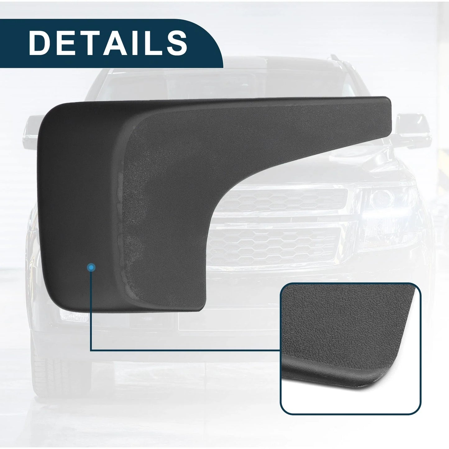 Mud Flap Splash Guard for Chevrolet Tahoe Avalanche Suburban Silverado (2000-2023)