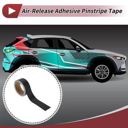 Pinstripe Tape 50mm x 10m for Car Motorcycle Boat Matte Black