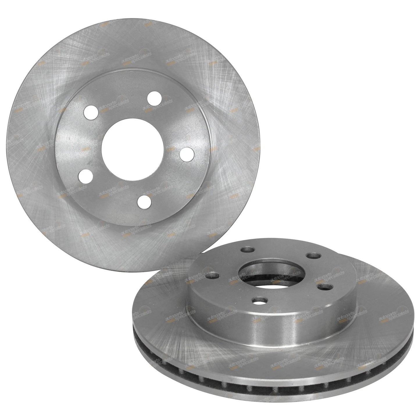 2 Front Disc Brake Rotors for Jeep Grand Cherokee (1999–2005)