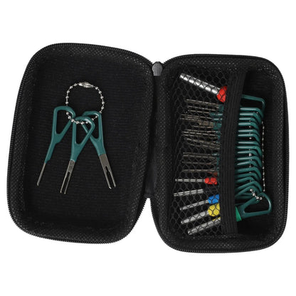 21-Piece Wire Connector Pin Removal Tool for Automotive Wiring