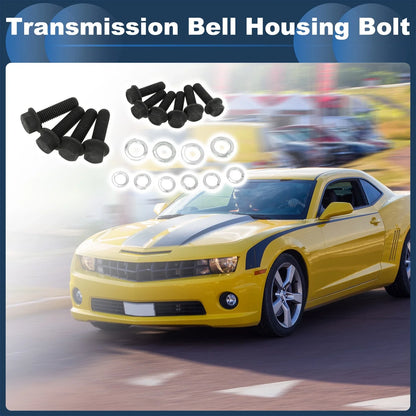 Bell Housing Bolt Kit for Chevrolet Camaro 1967-1981 - Black 1 Set