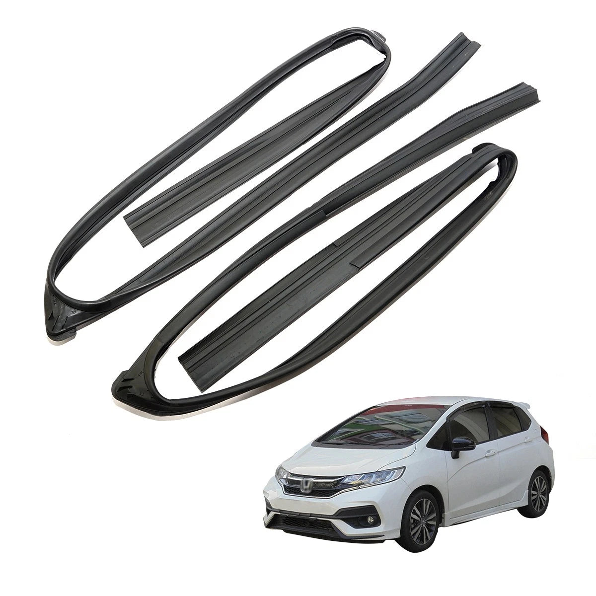 Front Door Window Glass Run Channel for Honda Fit Jazz (2015–2020)
