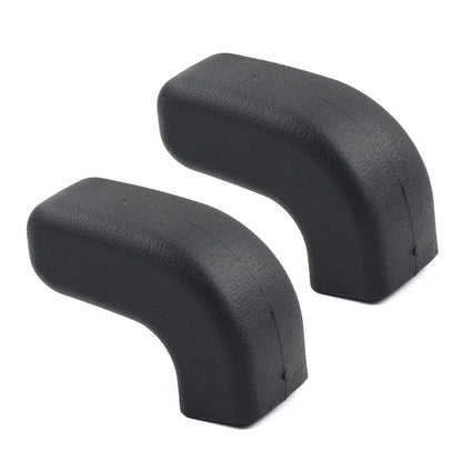 Black Front Bumper Tow Hook Cover for Jeep Wrangler JK JL JT (2007-2023)