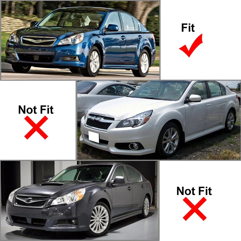 Left Front Bumper Fog Light Trim Bezel Cover for Subaru Legacy (2010-2012)