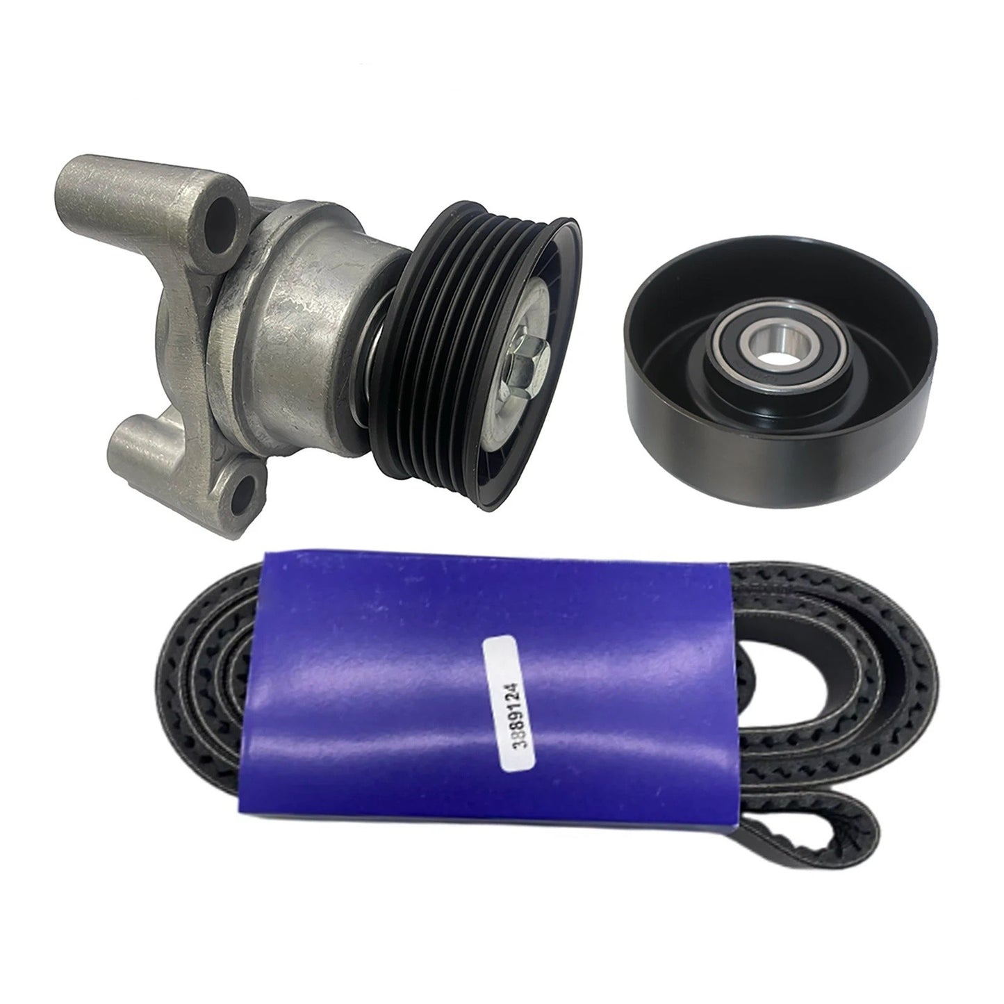 Serpentine Belt Kit for Volvo Penta 4.3L 5.0L 5.7L