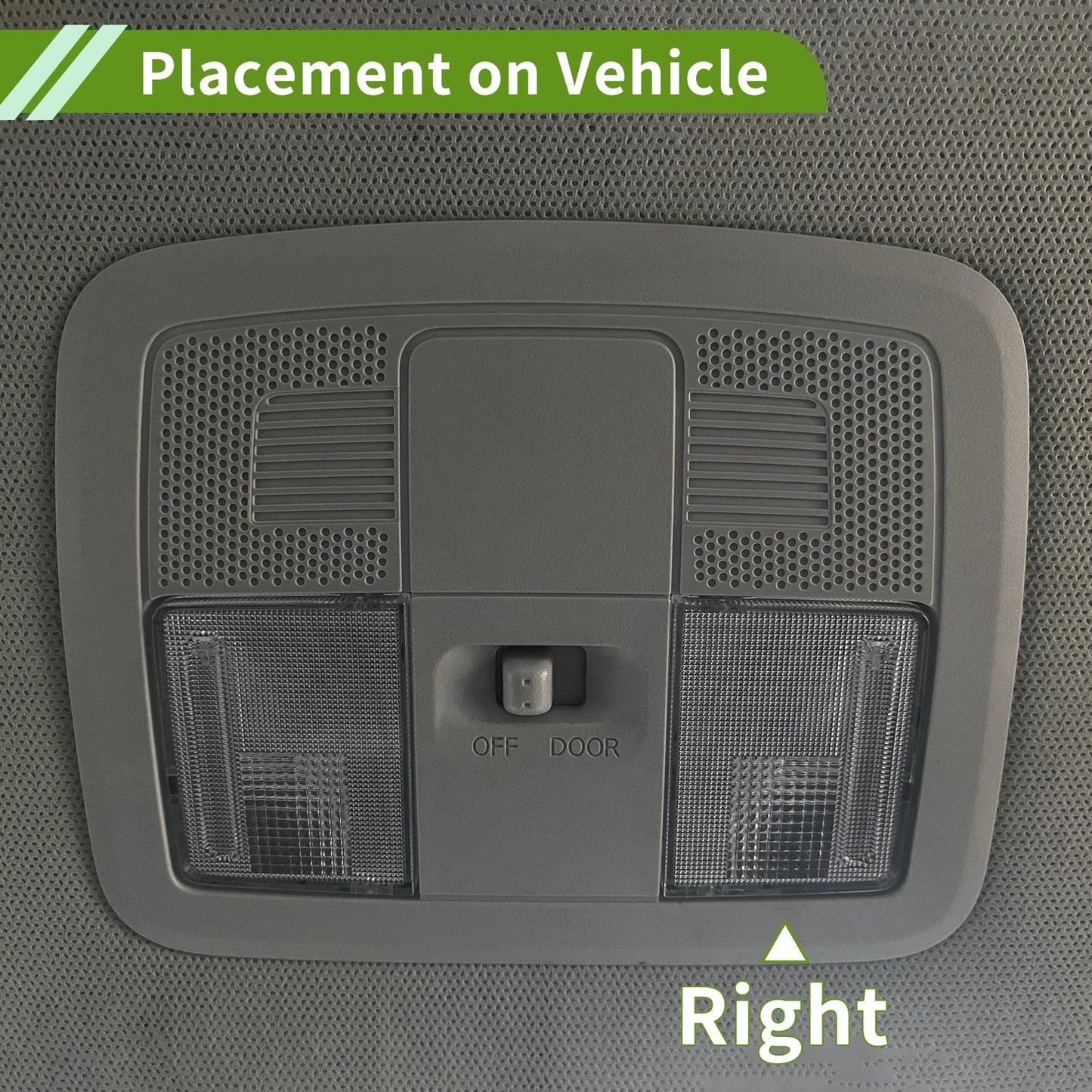 1pc Front Right Interior Light Cover for Toyota RAV4 (2006–2012) No. 8126642010