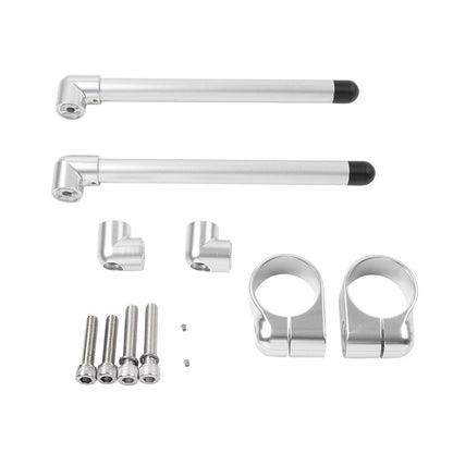 2X CNC Aluminum 22MM 25MM Universal Motorcycle Handle Bar End Mirrors