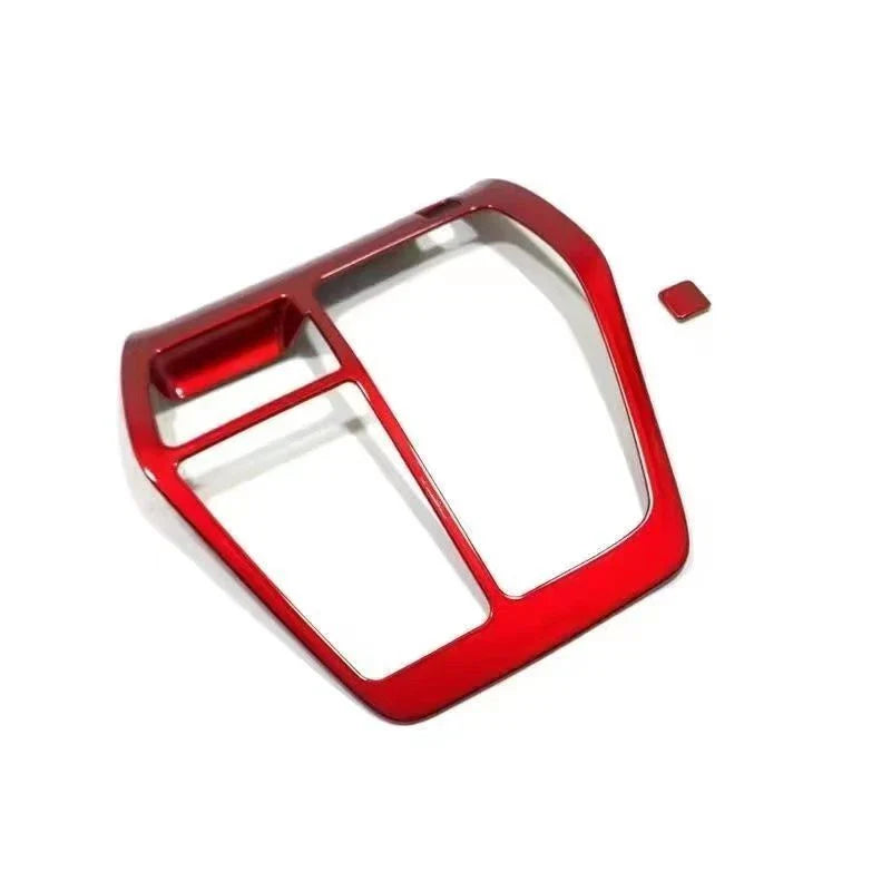 13x ABS Glossy Red Interior Accessories Cover Trim for Toyota RAV4 (2019–2024)
