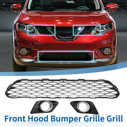 Front Lower Fog Lamp Bezel Cover Trim for Nissan