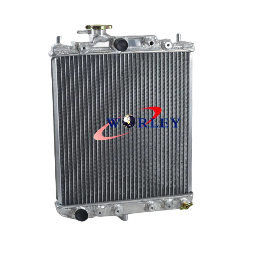 Aluminum Radiator with Fan for Daihatsu Mira L200V L201 MOVE L601 Centro L501 (1990–2000)