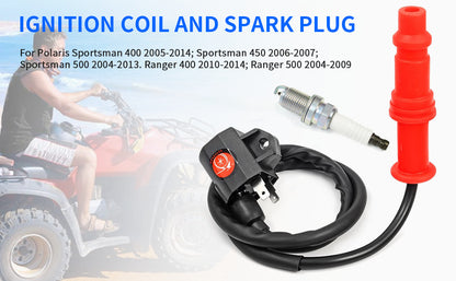 Ignition Coil for Polaris Ranger 500 400 (2004–2014)
