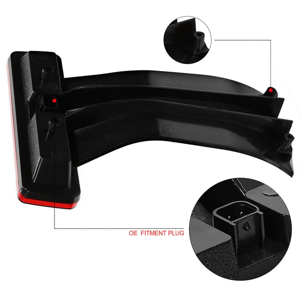 LED Third High Mount Tail Brake Light for 2007-2018 Jeep Wrangler JK