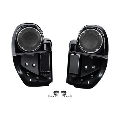 Chrome 6.5" Lower Vented Speaker Fairing for Street Glide (2014-2024)