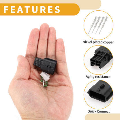 4 Pin Intake Air Pressure Sensor Connector for Nissan