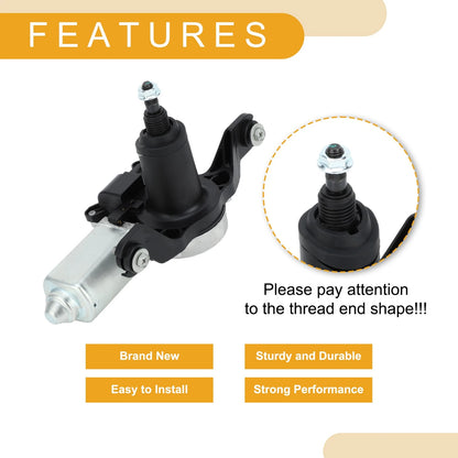 Rear Windshield Wiper Motor for Jeep Commander (2006–2010) No. 55156325AB/55156325AC