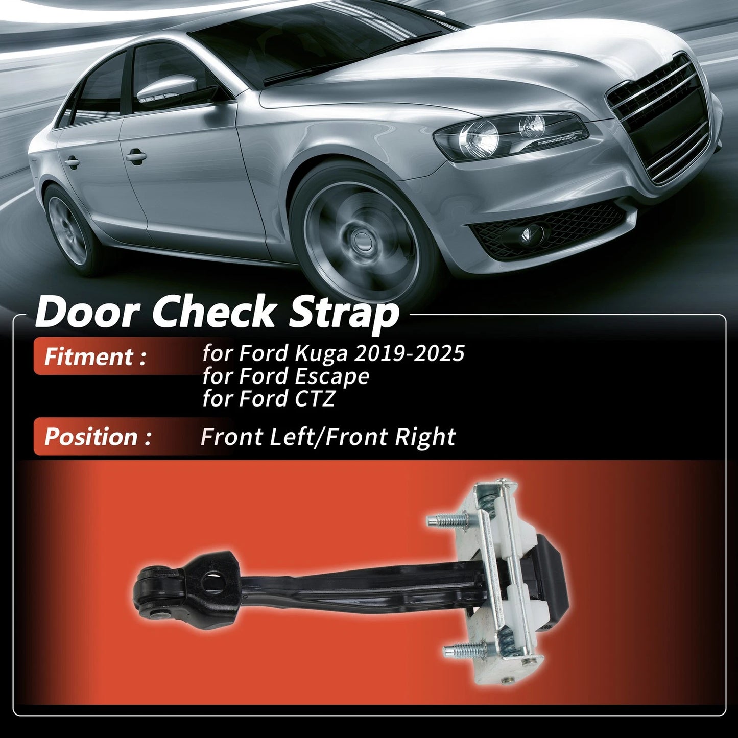 Door Check Strap for Ford Kuga, Escape (2019–2025) No.LJ6BS23552AB